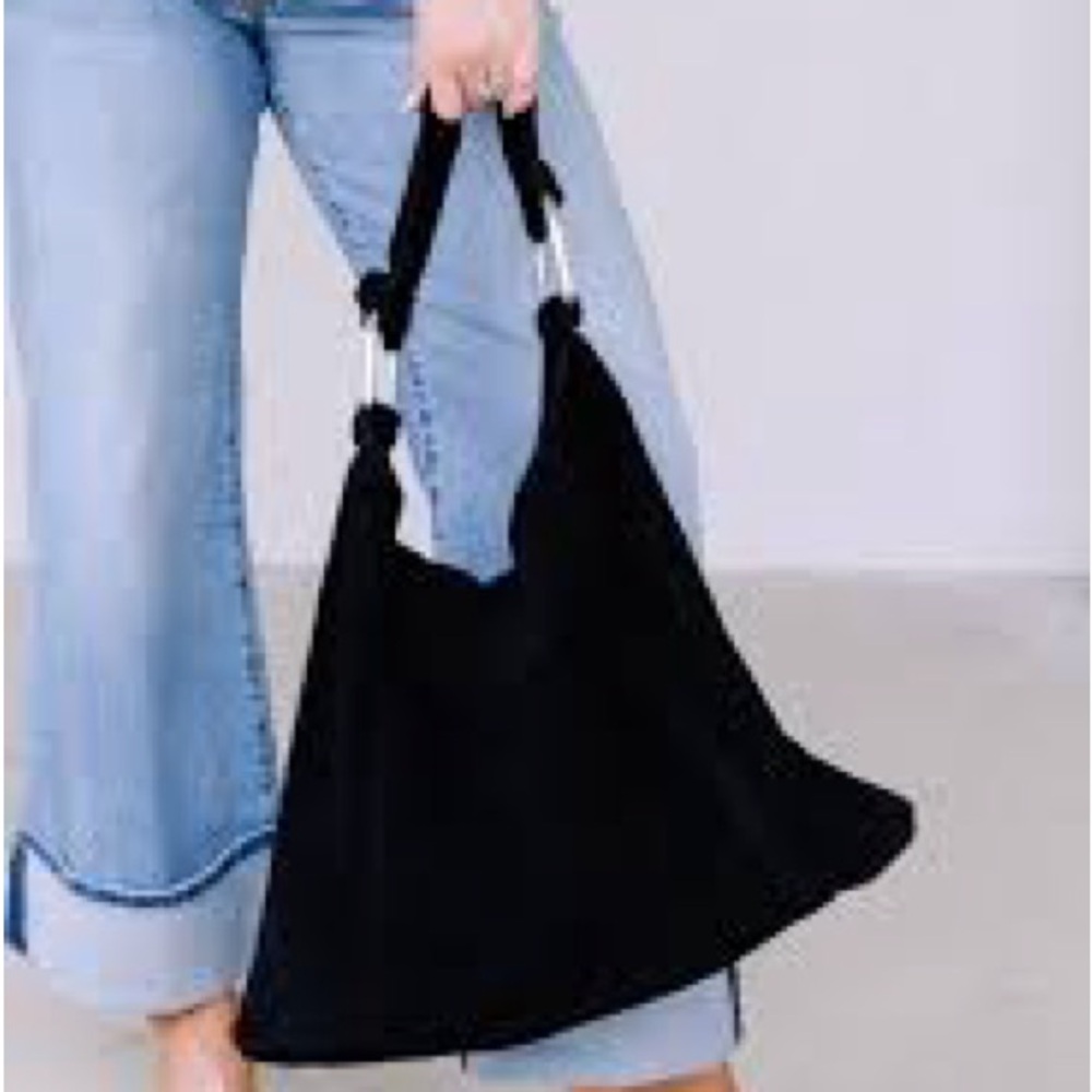 Free People Bobbi Suede Slouchy Tote Bag❤️ NWOT - Picture 8 of 11